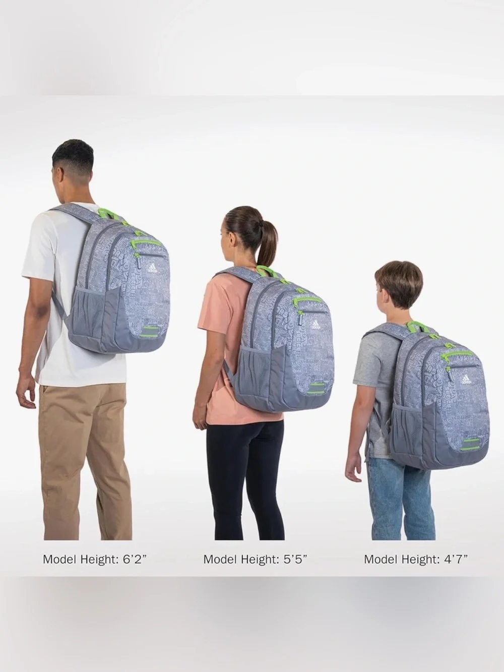 ADIDAS Foundation Backpack Men’s Boy’s 16” Laptop Case Tote Back to School Bag
